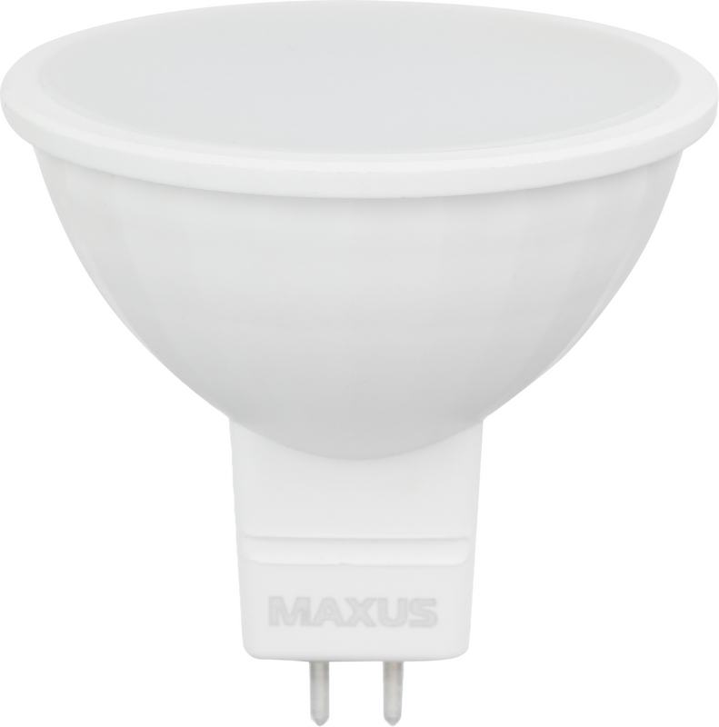 Лампа світлодіодна Maxus (4820185351546) 3Вт, GU5.3, 3000K